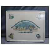 Vintage Enamelware Children's Desk Top