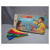 1970's Battleship Game & Umbrella Hat Combo