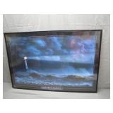 Nature's Majesty Framed Artwork (36 x 24 in.)