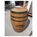 Jack Daniel's Branded Whiskey Barrel
