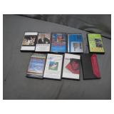 Nine Audio Cassette Tapes