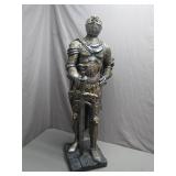 36' Knight Statue with Intricate Detailing