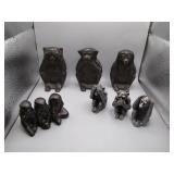 Three Sets of No Evil Monkeys