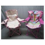 Children's Pink Camping Chairs