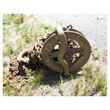 Yale Geared Block with Chain Pulley