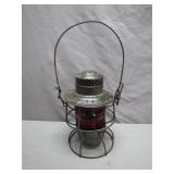1920's C&O Red Globe Railroad Lantern