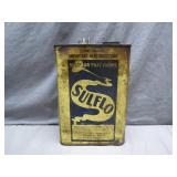 1960's SULFLO Gallon Tin Can