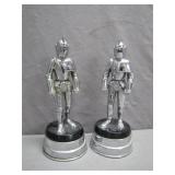 Metal Knight Music Box with Lighter Tops