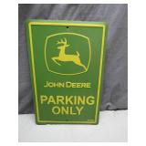 John Deere 'Parking Only' 12 x 18 in. Sign