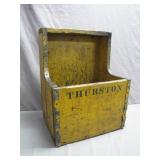 Vintage Yellow 'Thurston' Crate