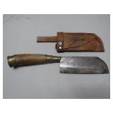 Handcrafted Steel Cleaver w/ Sheath