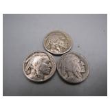 1924-26 Buffalo Nickels Trio