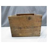 King William IV Scotch Whiskey Crate