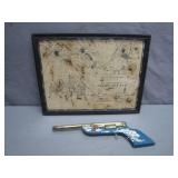 1958 Project 58-A N.T.S. Certificate and Toy Gun