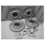 Classic Car Chrome Wire Hubcaps