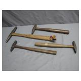 Four Classic Metalworking Hammers