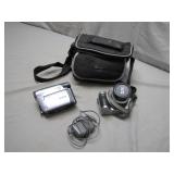 Samsung and Kodak Cameras with Accessories