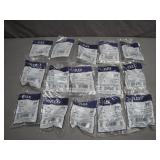 Bundle of 12 New FLEX 3/8 in. Connectors