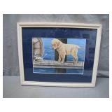 Mary Lou Troutman Artwork, Dog on Dock