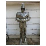 80-Inch Tin Knight Armor Statue