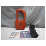 Lieke 7-String Lyre Harp With Accessories