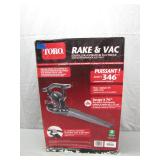 Toro Rake & Vac Electric Blower Vac in Box