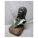 Bronze Bust of a Woman by Dwight, 1981