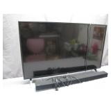 42-Inch LG TV w/ Samsung Sound Bar Combo