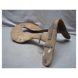 Early Wooden Saddle Tree Frame
