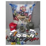Collectibles Lot With Race Memorabilia