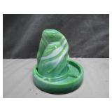 Akro Agate Style Bottoms Up Shot Glass Set