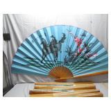 Oversized Decorative Folding Fans