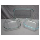 3 Pyrex Baking Dishes