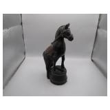 Vintage Cast Iron Horse Bank