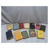 12 Vintage Hardcover Books