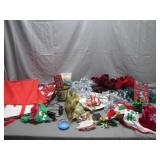 Festive Lot of Holiday Decor and Accessories
