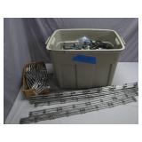 Tote of O-Gauge Train Tracks