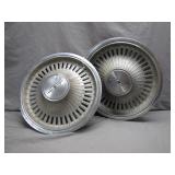 3 Vintage Oldsmobile Cutlass Hubcaps