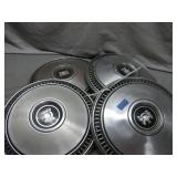 4 Classic Automobile Wheel Covers