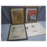 Certificates and Posters