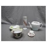 Stamped China with Oriental Motifs