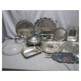 Silver-Plated Serving Pieces Collection