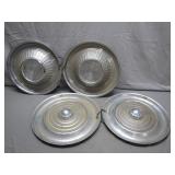 4 Pontiac Motor Division Hubcaps