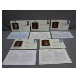 22kt Gold 1st Day Issue Stamps: Pacific...