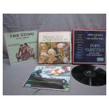 4 Vinyl Records w/ Iconic Soundtracks