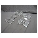 11 Glass Knife Rests