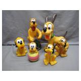Vintage Pluto Figurines
