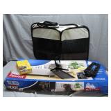 Pet Carrier, Ramp, and Accessories