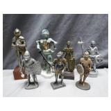 7 Knight Figures Collection
