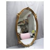 Carolina Mirror Company Oval Mirror, 21 x 36 in.